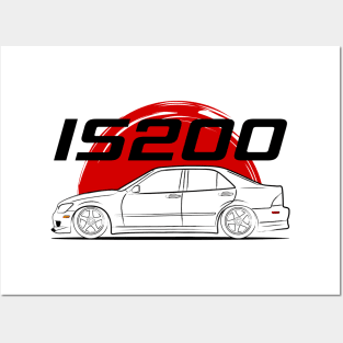 IS200 JDM Vintage Style Posters and Art